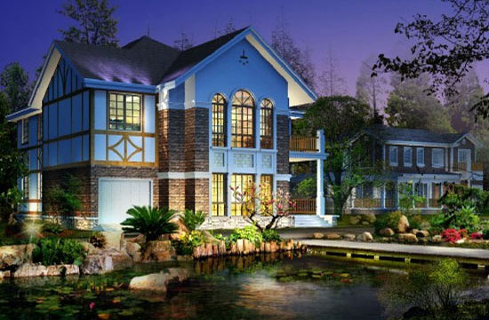 园林别墅庭院设计