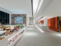 极简红砖格调十足艺术馆室内空间展示效果-1543-06