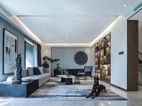 中式风格别墅室内装修装饰效果展示-第1082期