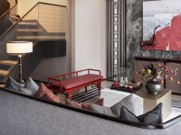 中式风格别墅室内装修装饰效果展示-第1086期