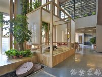 健身休闲养生会馆室内装修装饰设计效果-1141-08