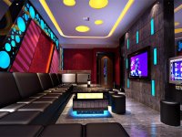 量贩KTV场所室内装修装饰设计效果-1188-04
