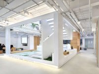 复式现代风办公室装修设计效果-1506-03