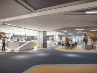 后现代科技感办公室装修装饰设计-1521-07