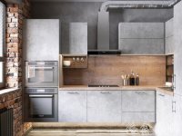 工业风格家居装修装饰室内设计效果-A513-5