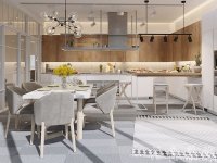 现代风格家居装修装饰室内设计效果-A8001-3