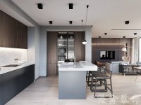 现代风格家居装修装饰室内设计效果-A8093-3