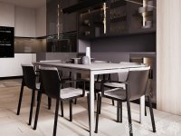 现代风格家居装修装饰室内设计效果-A8107-4