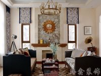现代美式家居装修装饰室内设计效果-C117-2