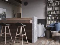 现代清新家居装修装饰室内设计效果-E307-4